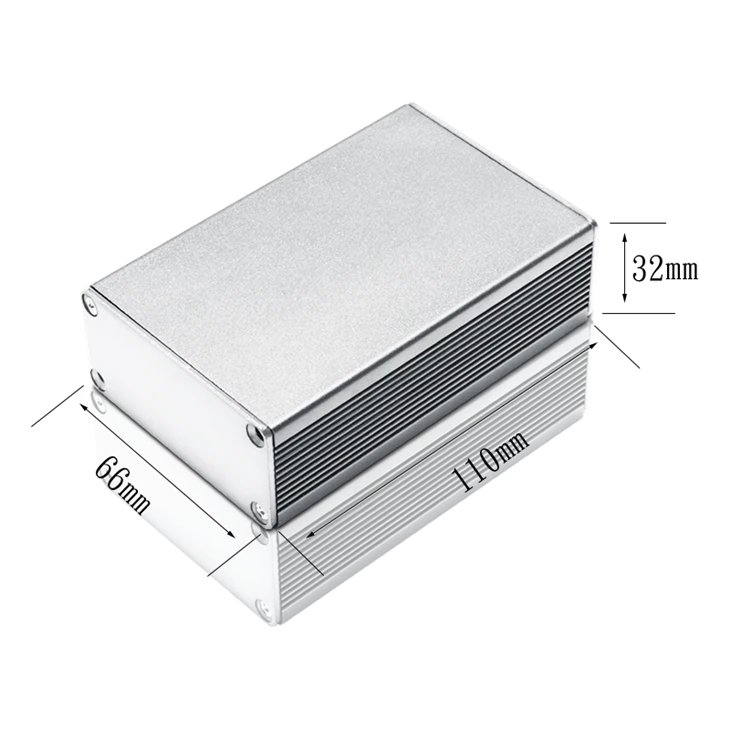 Aluminium extrusiebox Elektronische behuizing Projectkoffer Aluminium extrusiebox